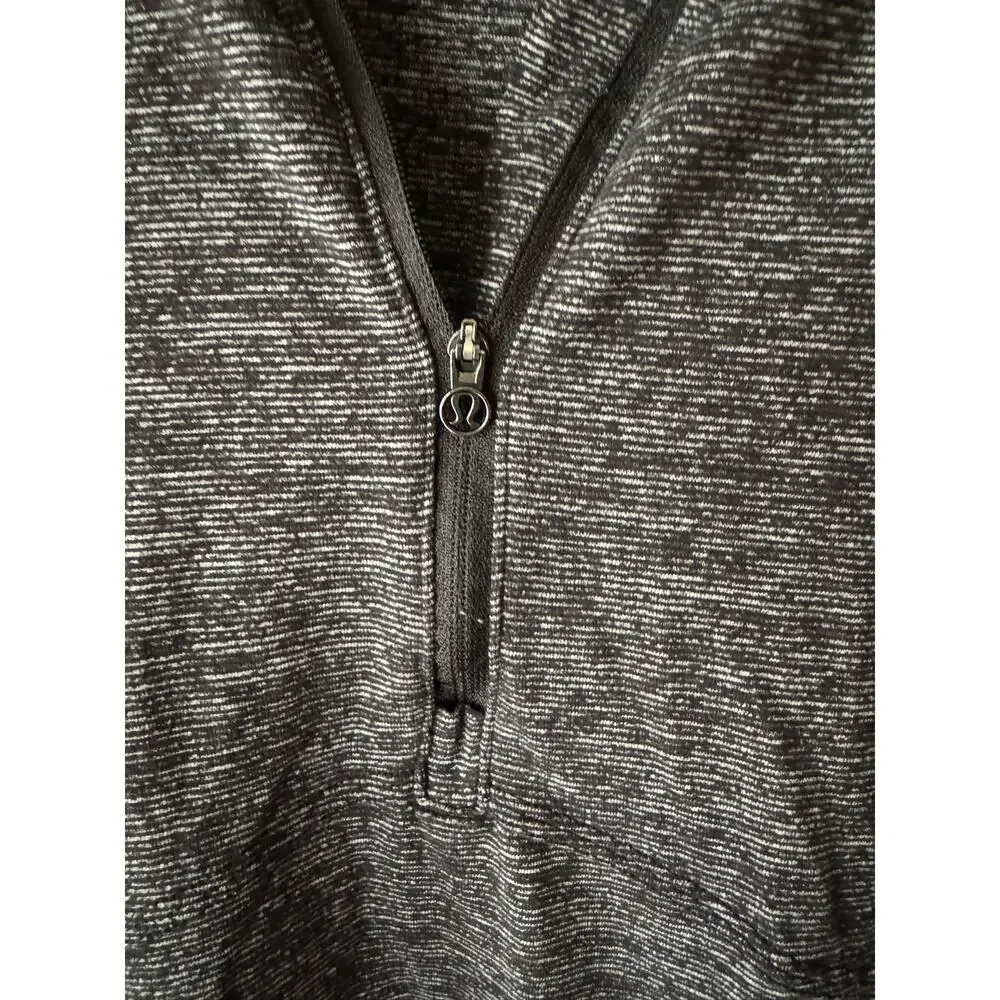 Lululemon Dark Gray Half Zipper Sweatshirt Size 8
